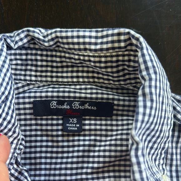 Brooks Brothers Kids Checkered Button Down Shirt - Picture 2 of 3
